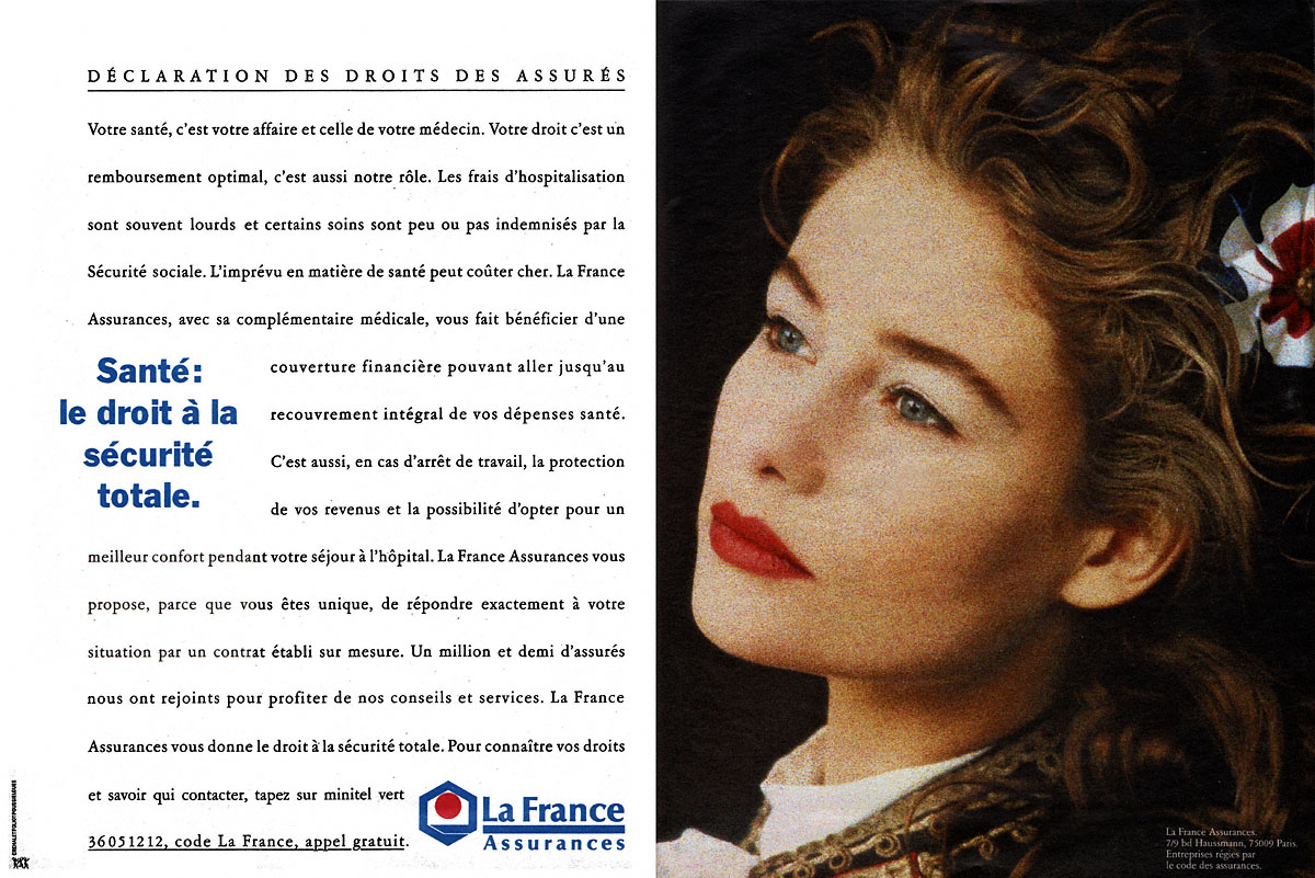 Advert LaFrance 1989