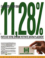 Advert Mutuelles du Mans 1987