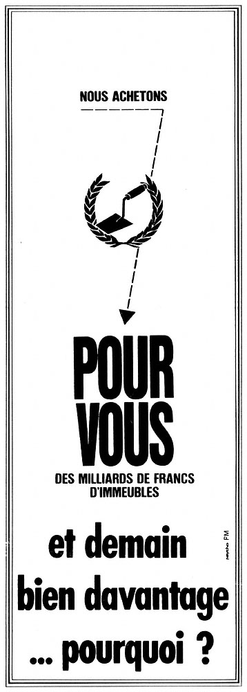 Advert Patrimoine Foncier 1970