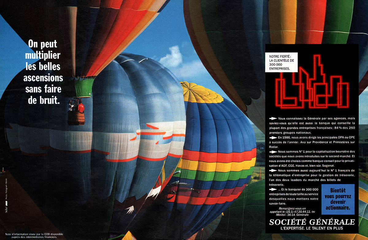 Advert Socit Gnrale 1987