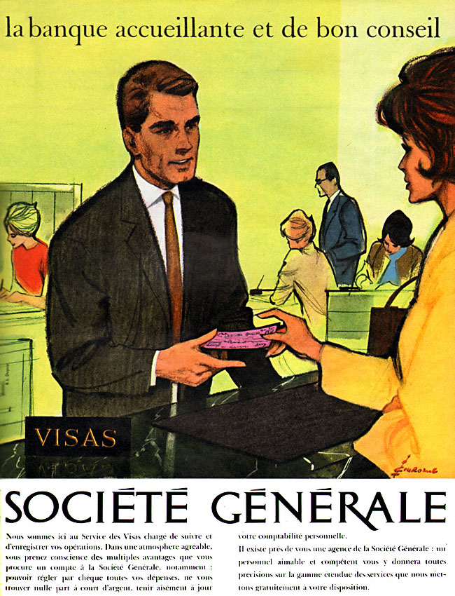 Advert Socit Gnrale 1962