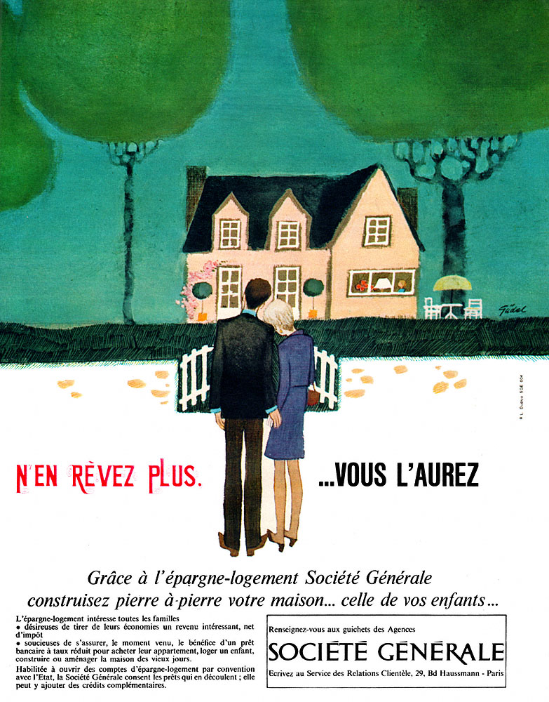 Advert Soci�t� G�n�rale 1966