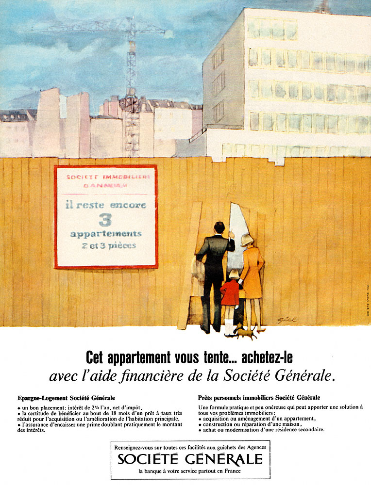 Advert Soci�t� G�n�rale 1966