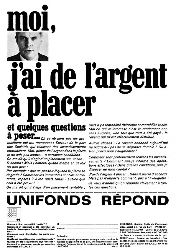 BrandUnifonds 1969