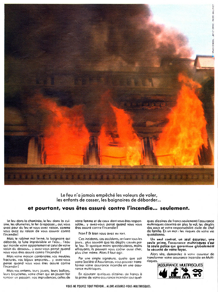 Advert ZxDiversAssurances 1968