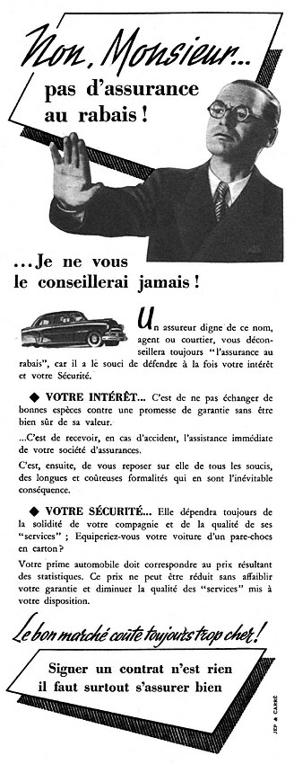 Advert Zzdivers_BAN5 1951