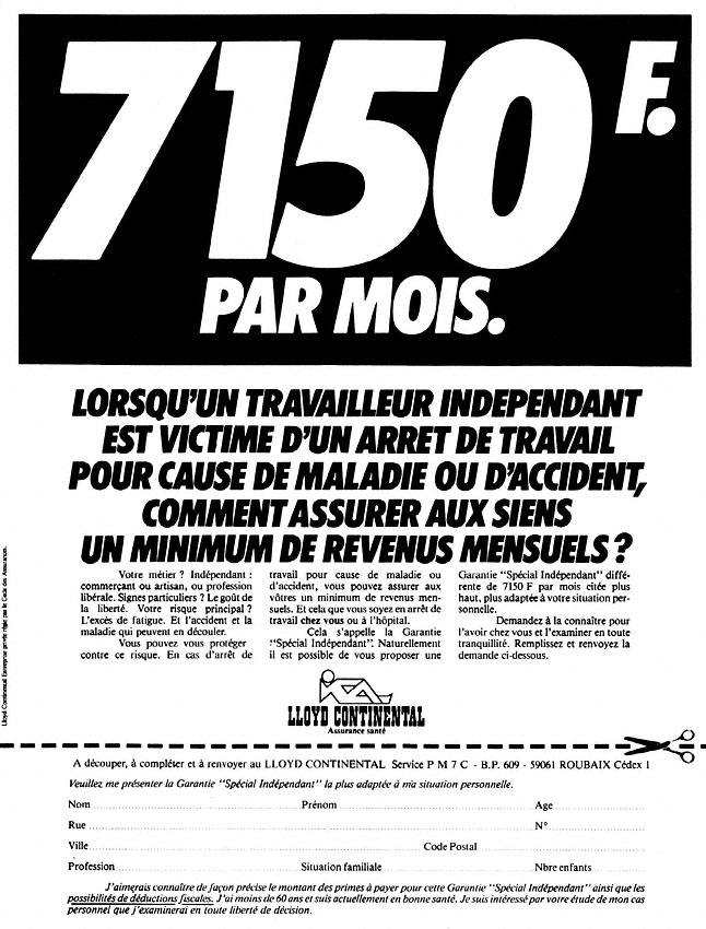 Advert Zzdivers_BAN5 1979