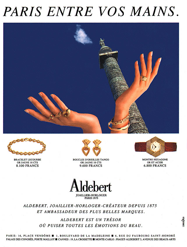 Advert Aldebert 1991