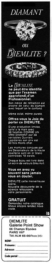 Advert Diemlite 1973
