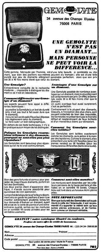 Advert Diemlite 1973