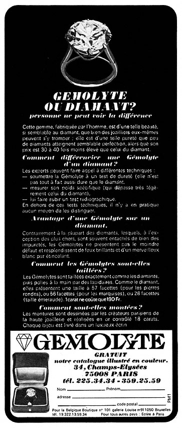 Advert Diemlite 1974