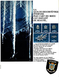 Advert Guilde des Orfvres 1967