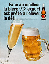 Advert 33 export 1968