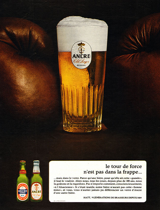 Advert Ancre 1969