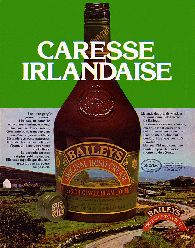 Advert Baileys 1981