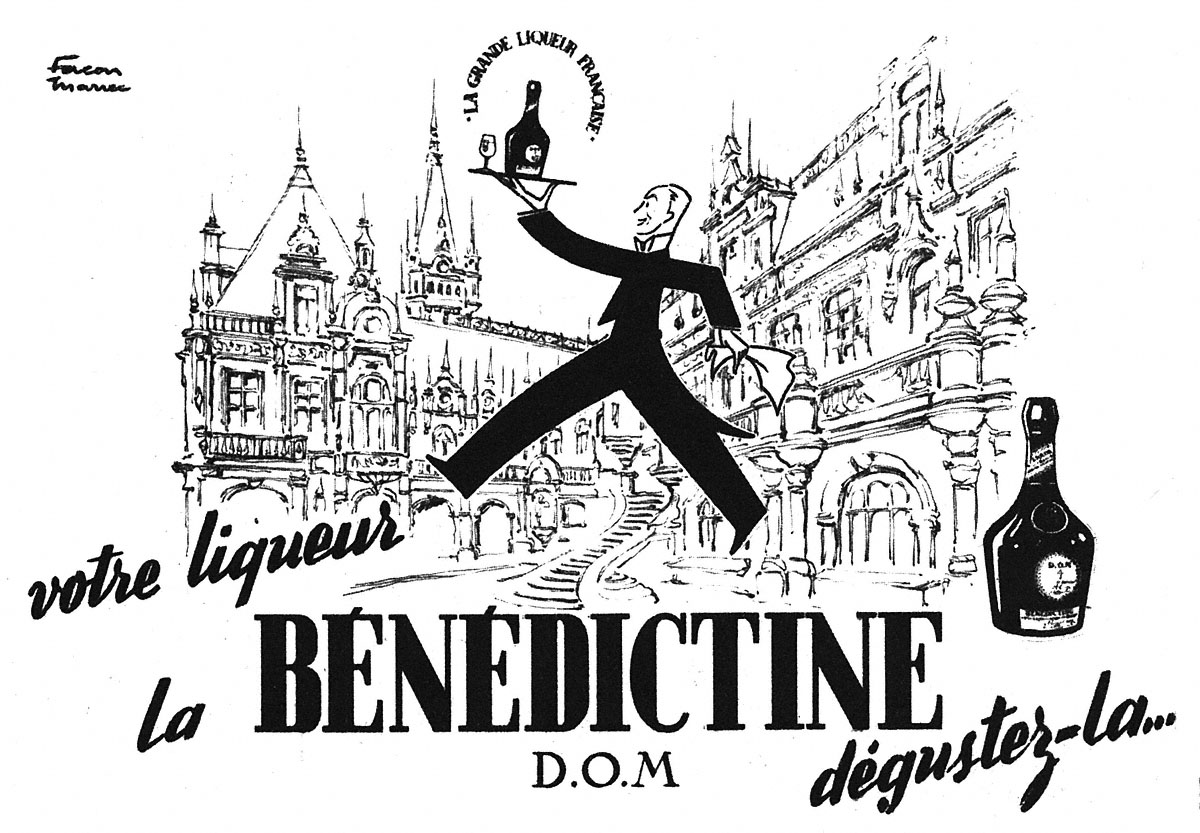 Advert Benedictine 1951