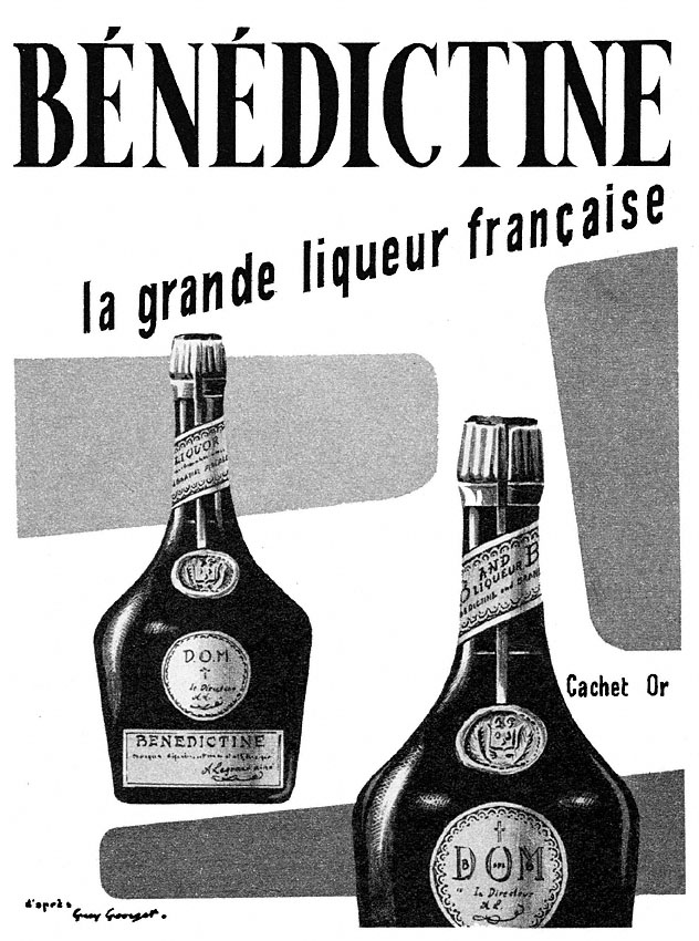 Advert Bndictine 1957