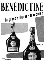 Advert Bndictine 1957