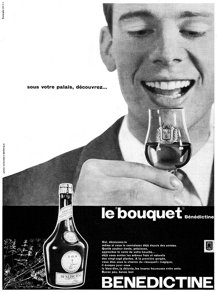 Advert Benedictine 1960