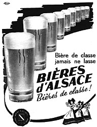 Advert Bires d'Alsace 1952