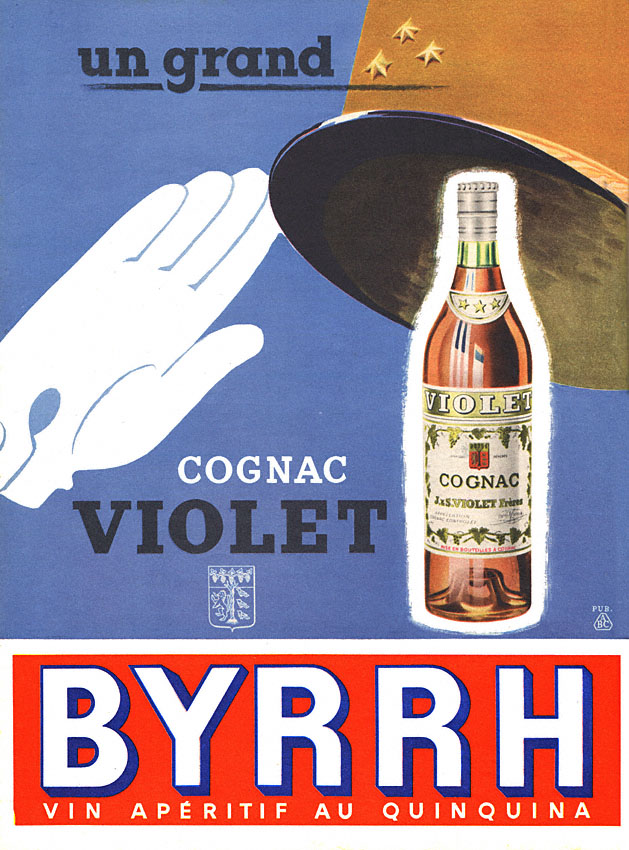 Advert Byrrh 1957