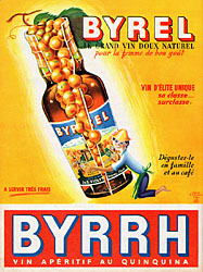 Advert Byrrh 1958