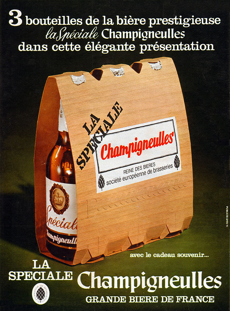 Advert Champigneulles 1968