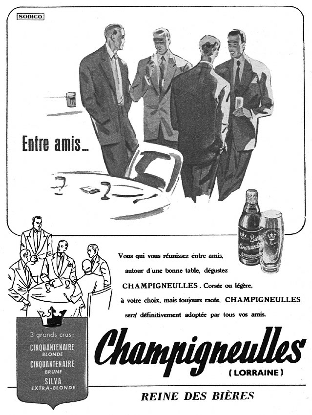 Advert Champigneulles 1951