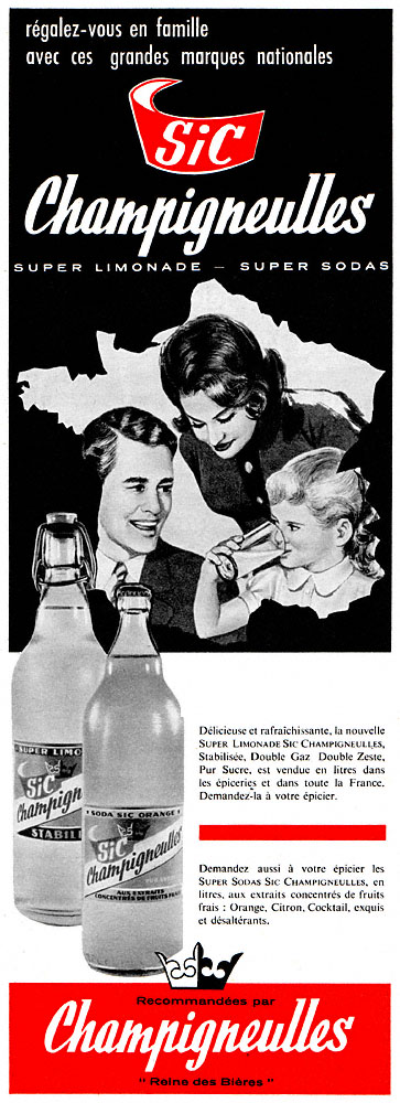 Advert Champigneulles 1960