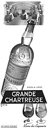 Advert Chartreuse 1954