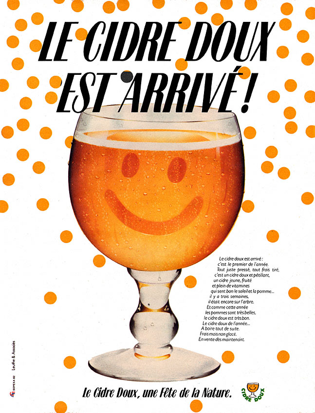 BrandCidre doux 1982