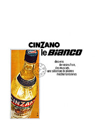 Advert Cinzano 1968