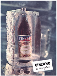 Advert Cinzano 1951