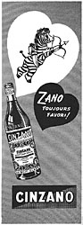 Advert Cinzano 1952