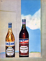 Advert Cinzano 1958