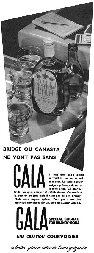 Advert Courvoisier 1951