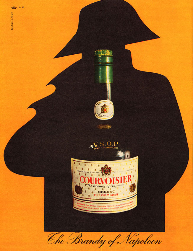 Advert Courvoisier 1959