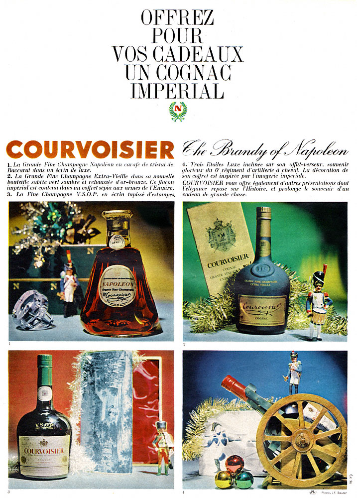 Advert Courvoisier 1963