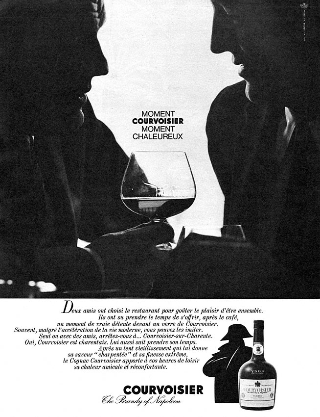 Advert Courvoisier 1966