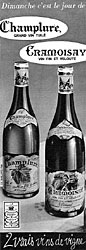 Advert Cramoisay - Champelure 1965