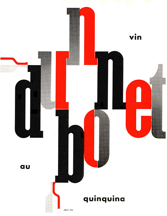 Advert Dubonnet 1956