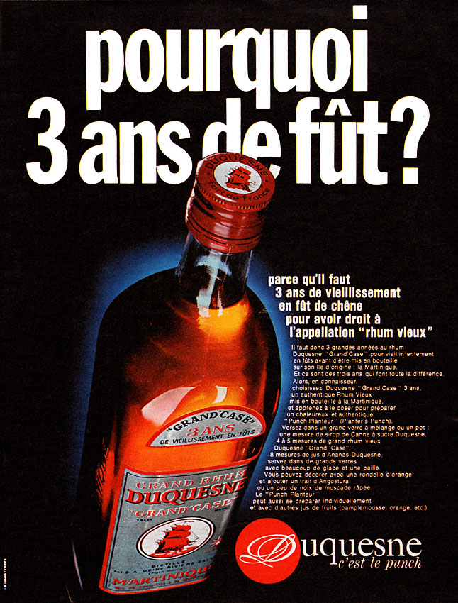 Advert Duquesne 1970