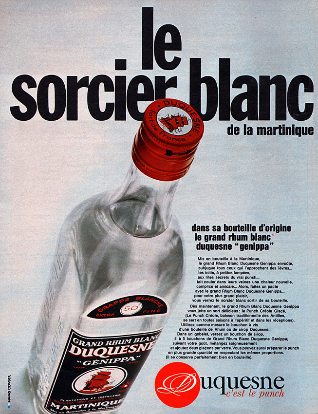 Advert Duquesne 1971