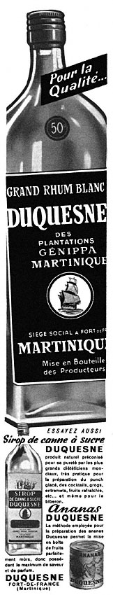 Advert Duquesne 1955