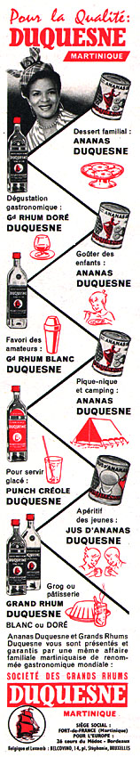 Advert Duquesne 1960