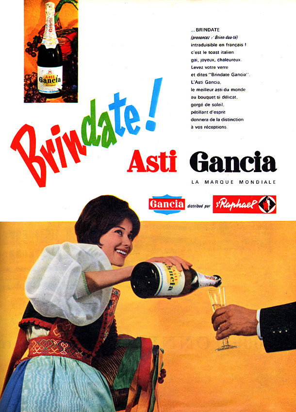 Advert Gancia 1961
