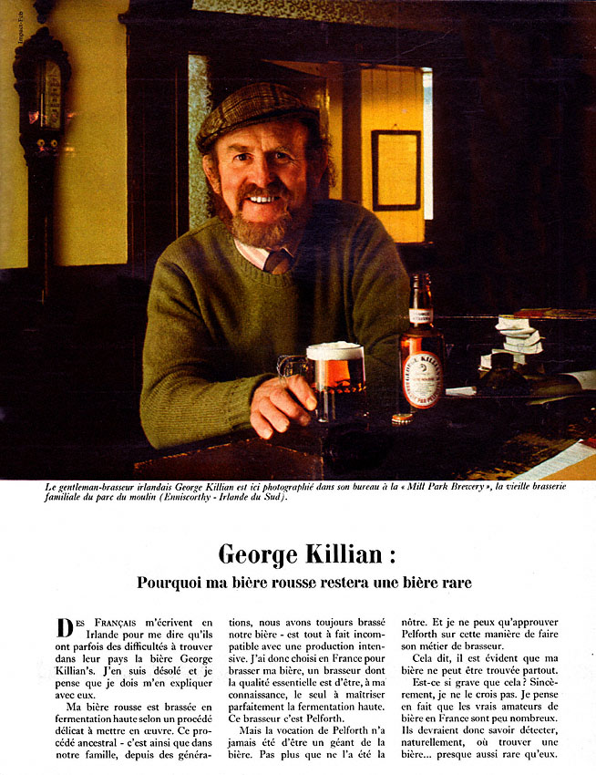 Advert George Killian 1978