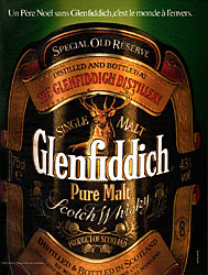 Advert Glenfiddich 1989