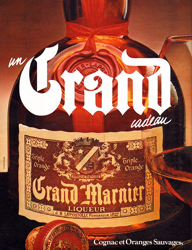 Advert Grand Marnier 1981