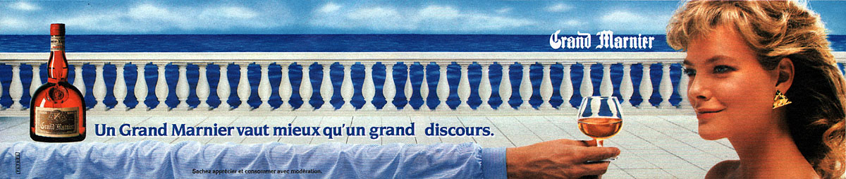 Advert Grand Marnier 1987